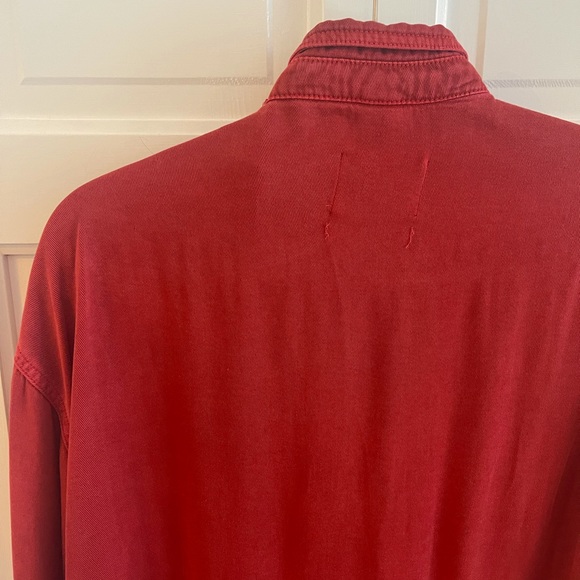 NWT Zara Man Red Button Up (M) - Picture 7 of 7